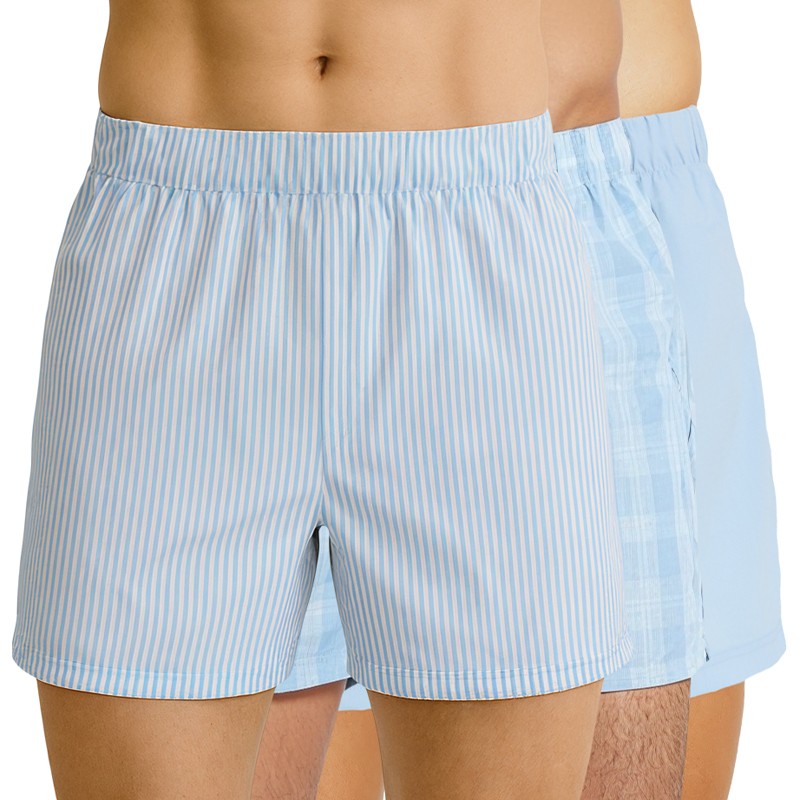 Jack&Jones_3-er_Set_Boxershorts_Weiß&Hellblau