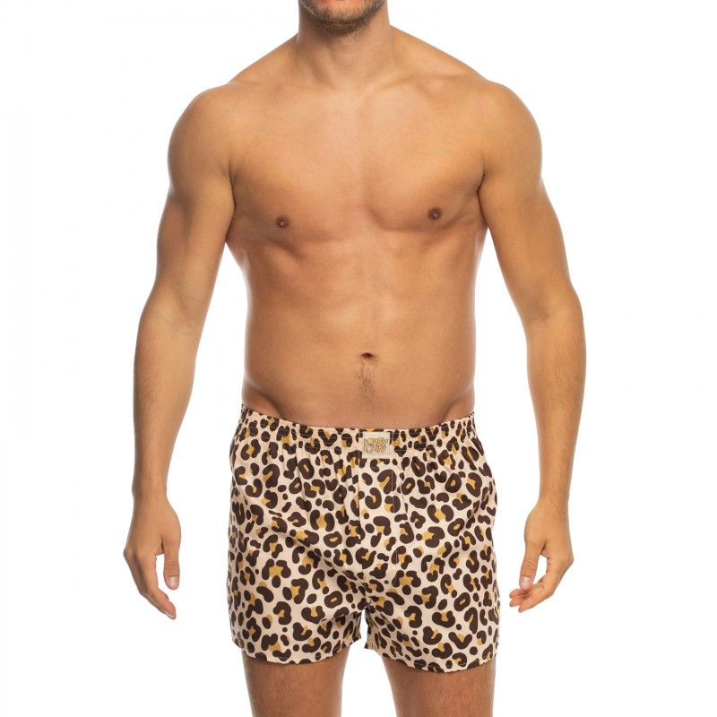 LousyLivin_2-erSet_Boxershorts_Blau&Beige_mitMotiv