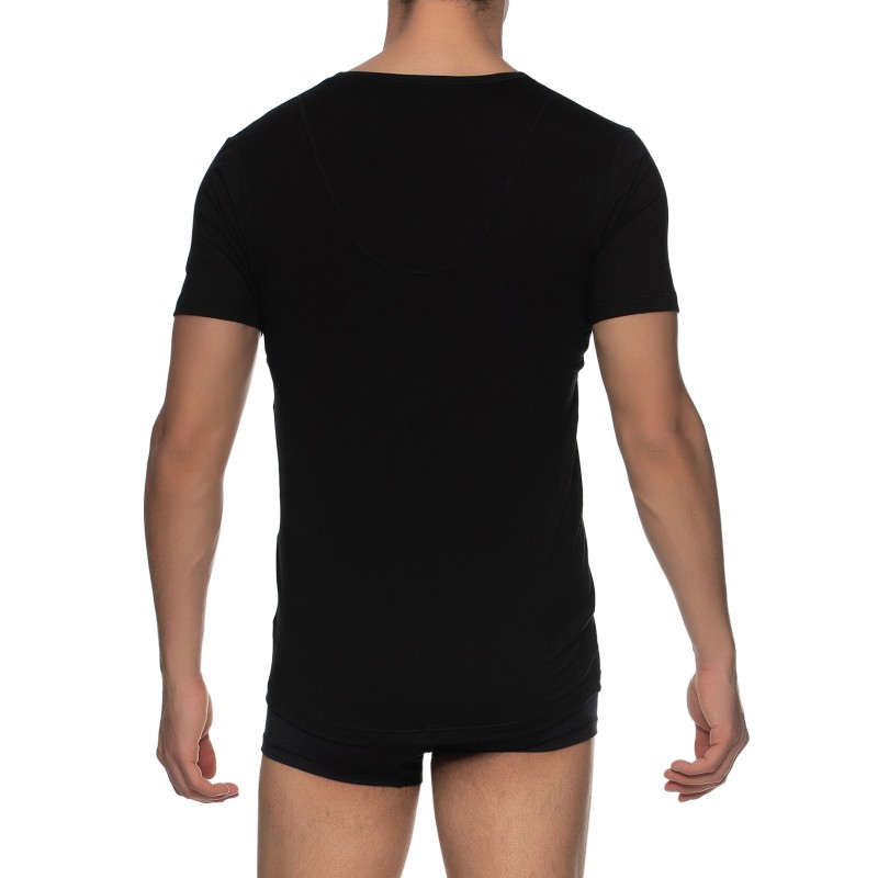 Boxerman_Herrenunterwäsche_Shirt_Mey_Unterhemd_Dry Cotton_Schwarz