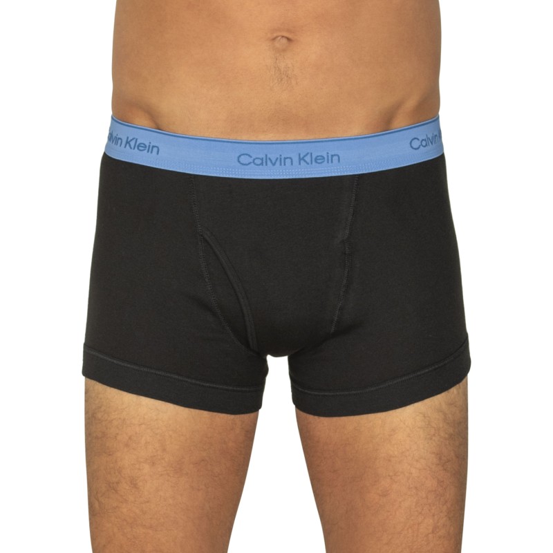 Calvin_Klein_3-er_Set_Trunks_Schwarz_mit_anbegesetztem_Webbund