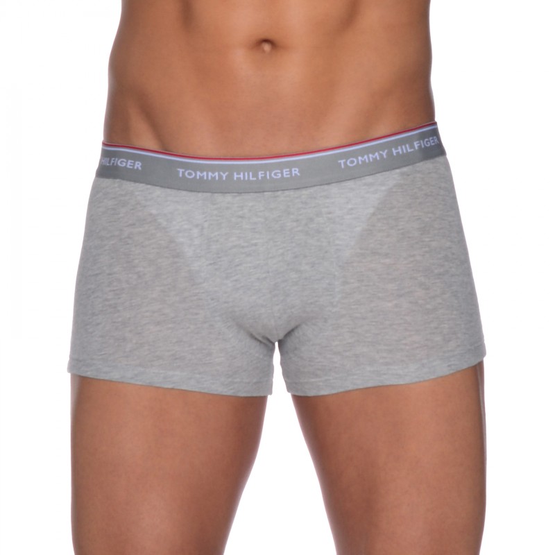 Tommy Hilfiger 3-er Set Low Rise Trunks Schwarz. Weiß & Grau
