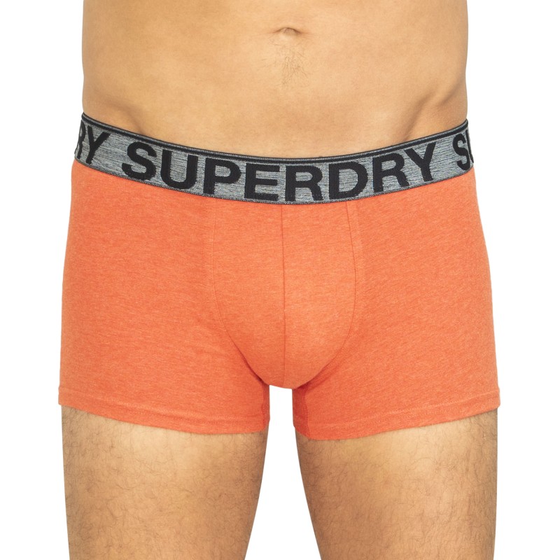 Superdry_3-erSet_Trunks_Schwarz,Orange&Grau