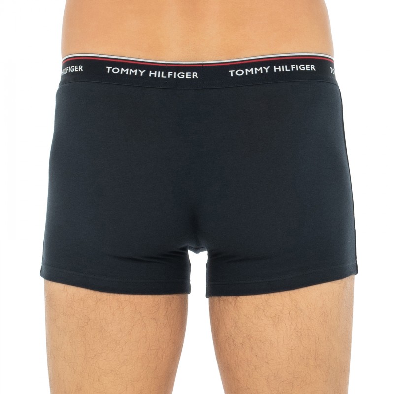 TommyHilfiger_3-erSet_Trunks_Blau_mitverschiedenfarbigemWebbund