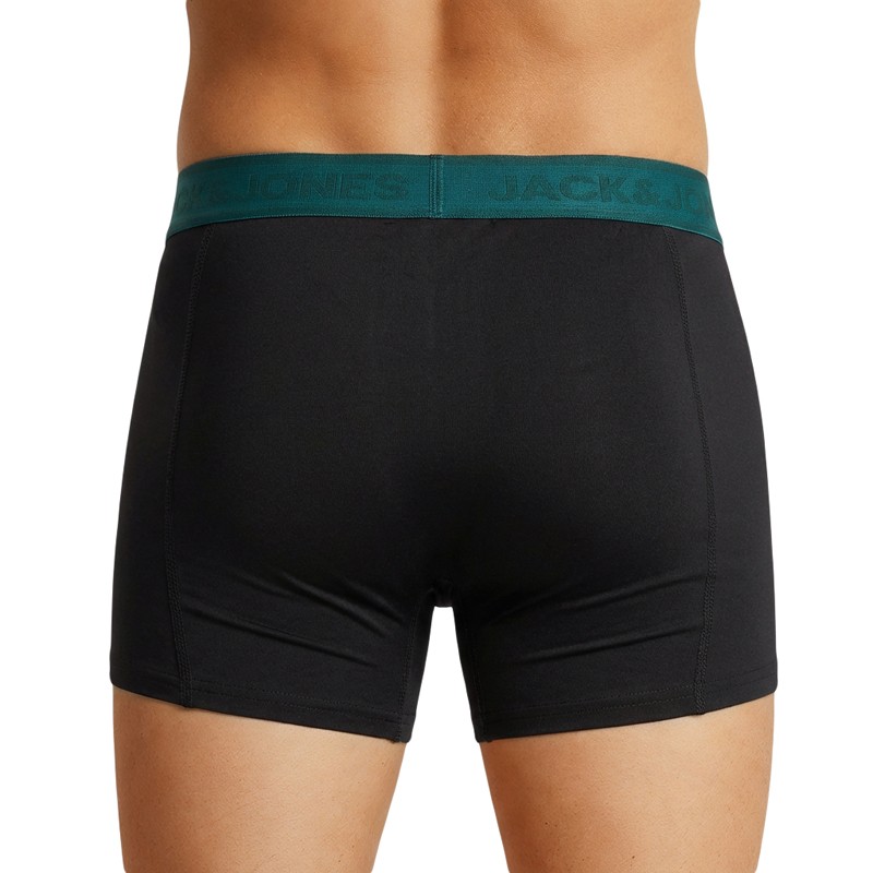 Jack & Jones 3-er Set Trunks Hellbau Hellgrau Petrol