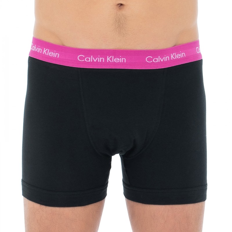 CalvinKlein_3-erSet_BoxerBriefs_Schwarz_mitverschiedenfarbigemWebbund