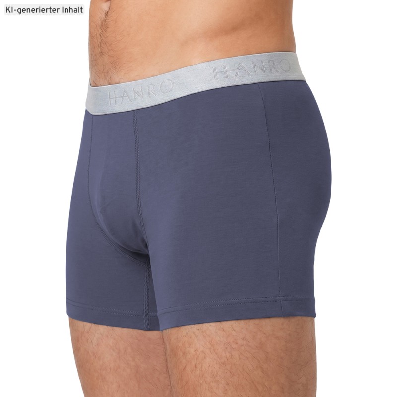 Hanro_2-erSet_Pants_Hellblau_Dunkelblau