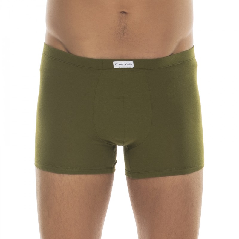 CalvinKlein_3-erSet_Trunks_Weiß,Grün&Braun