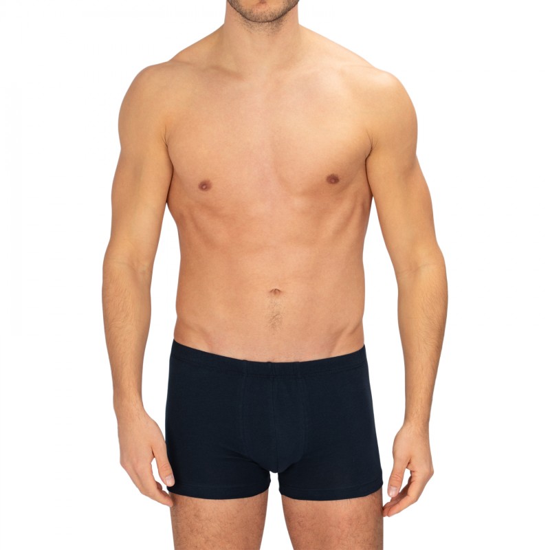 Schiesser_3-erSet_Trunks_Dunkelblau&Blau_gestreift