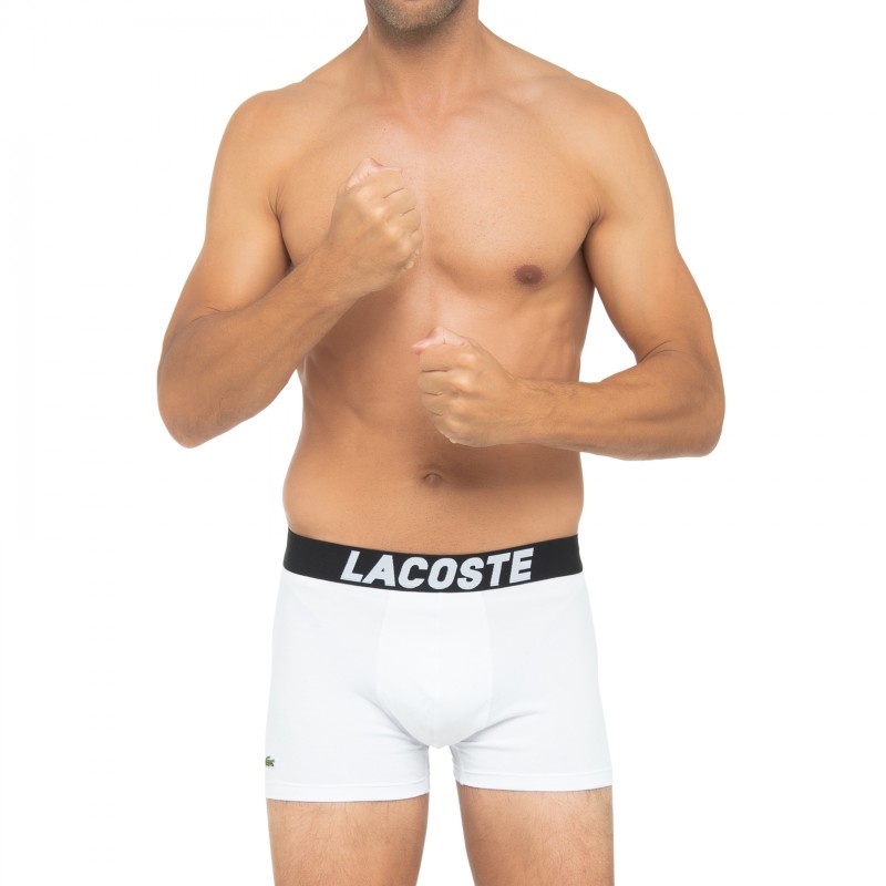 Boxerman_Herrenunterwäsche_Lacoste_3-er Set_Boxer Briefs_Schwarz, Grau & Weiß