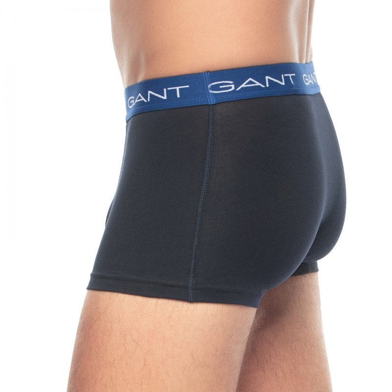 GANT_3-erSet_Trunks_Blau_mitverschiedenfarbigemWebbund