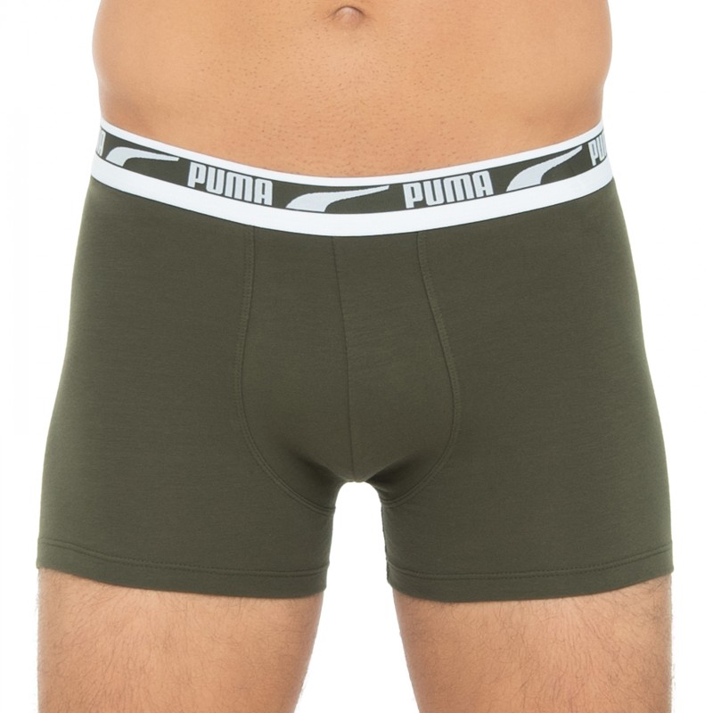 Boxerman_Herrenunterwäsche_Puma_2-er Set_Boxer_Schwarz & Khaki