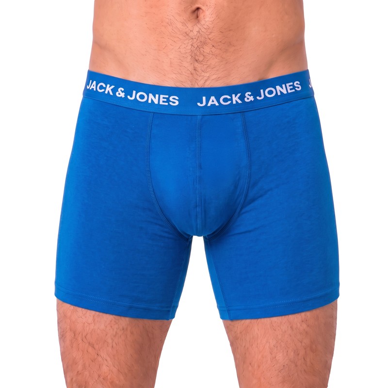 Jack & Jones 5-er Set Trunks Blau & Schwarz
