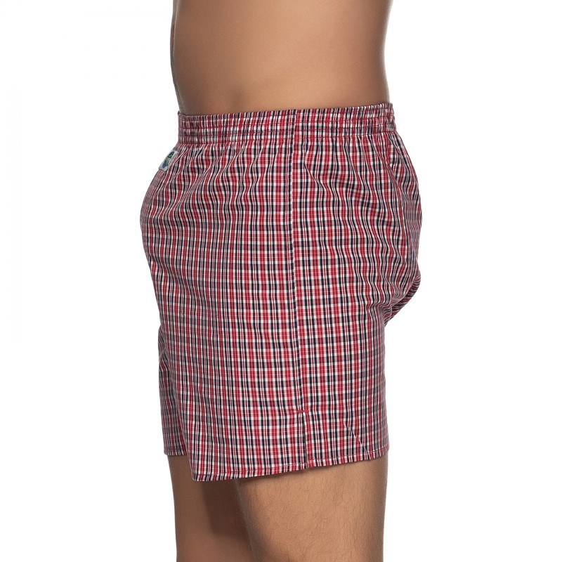 Boxerman_Herrenunterwäsche_D.E.A.L International_Boxershorts_Rot_Kariert