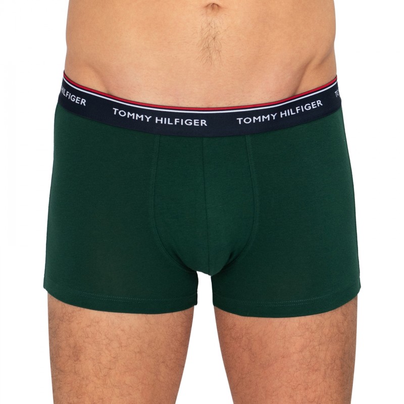 TommyHilfiger_3-erSet_Trunks_Grün,Grau&Blau