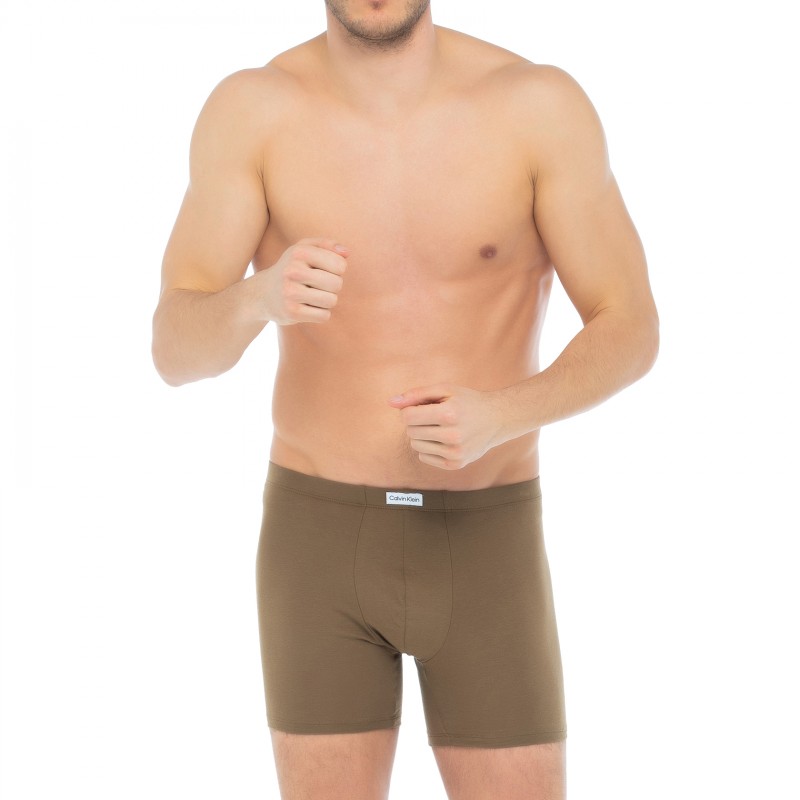 CalvinKlein3-erSet_BoxerBriefs_Braun,Khaki&Creme