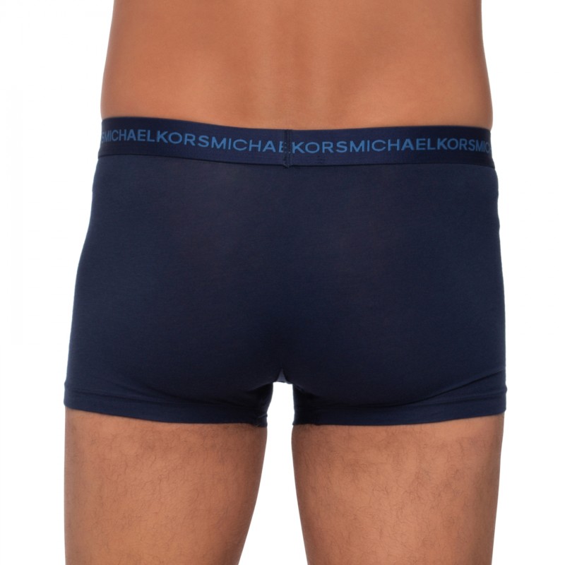 Boxerman_Boxershorts_Herrenunterwäsche_Michael Kors_3-er Set_Trunks_Blau