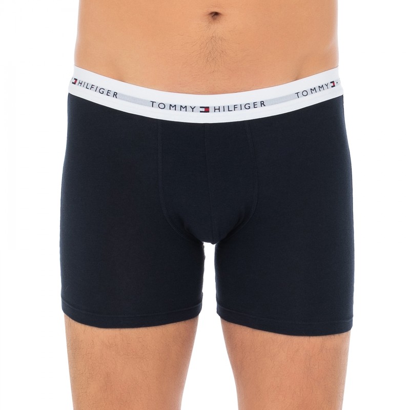 TommyHilfiger_3-erSet_BoxerBriefs_Dunkelblau_mitverschiedenfarbigemWebbund