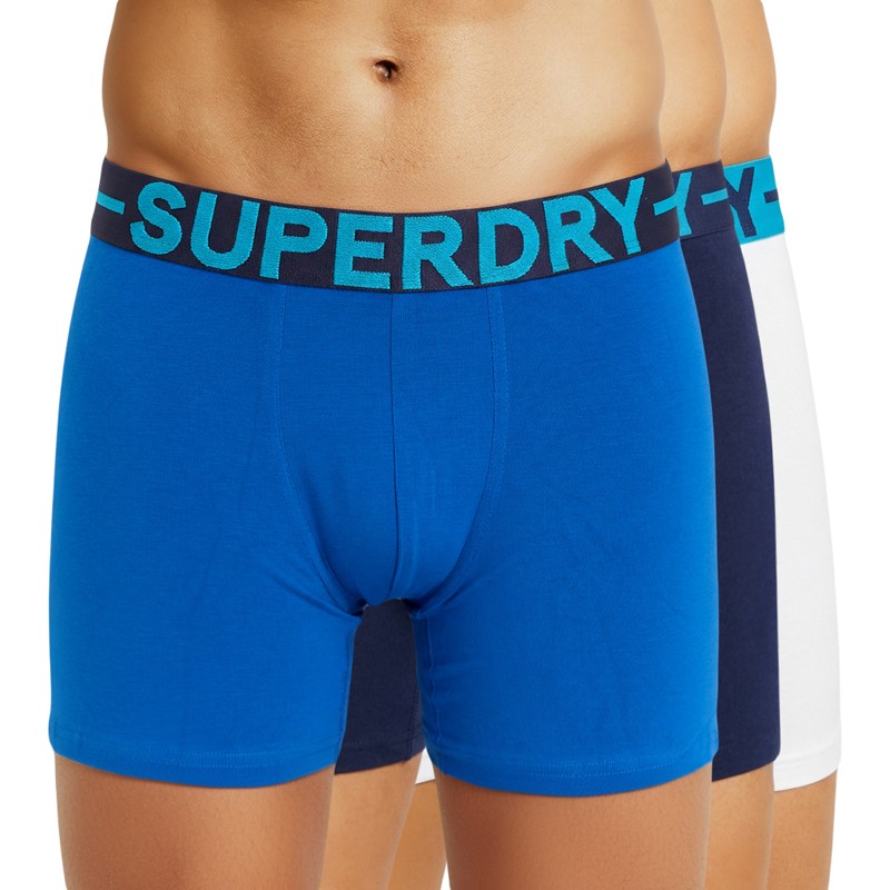 Superdry_Trunks_3erSet_Blau_Dunkelblau_Weiss