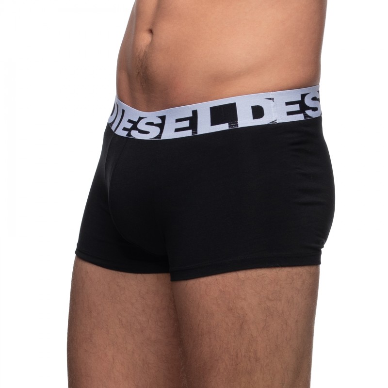 Boxerman_Herrenunterwäsche_Boxershorts_Diesel_3-er Set_Trunks_Schwarz Weiß