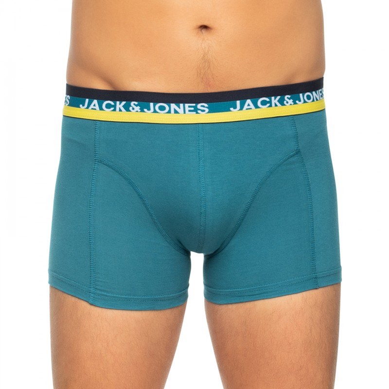 Boxerman_Herrenunterwäsche_Boxershorts_Jack & Jones_3-er Set_Trunks_Blau Olivgrün Petrol