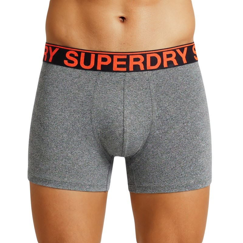 Superdry_3-erSet_Trunks_Schwarz,Orange&Grau