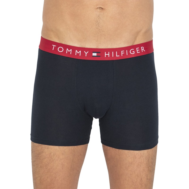 TommyHilfiger_3-erSet_Trunks_Blau_mitverschiedenfarbigemWebbund