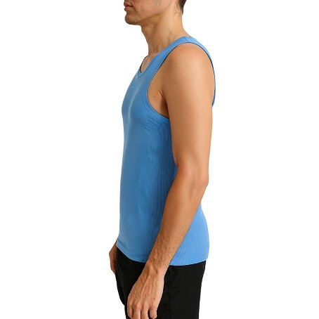 Calvin Klein 3-er Set Tanktop Weiß, Grau & Blau