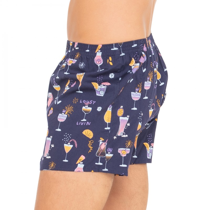 Lousy Livin_Boxershorts_Violet_Cocktail Motiv