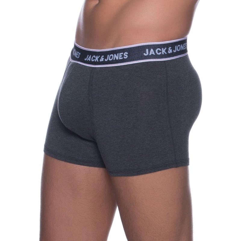 Jack&Jones_3-erSet_Trunks_Dunkelgrau&Blau_Meliert