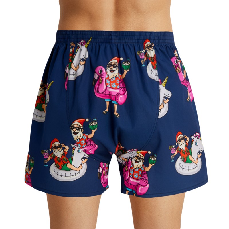 D.E.A.LInternational_Boxershorts_Dunkelblau_mit_Motiv