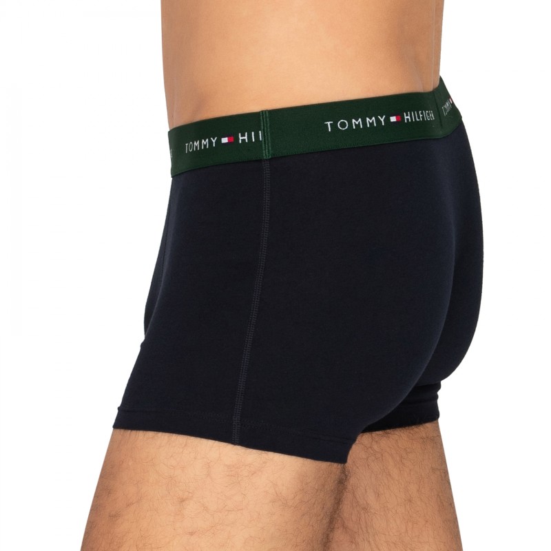 TommyHilfiger_5-erSet_Trunks_Schwarz_mitverschiedenfarbigemWebbund