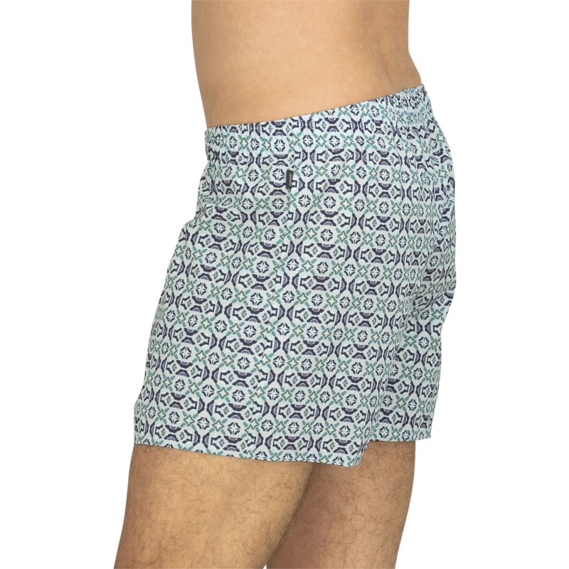 Hanro_Boxershorts_Weiß_Gemustert