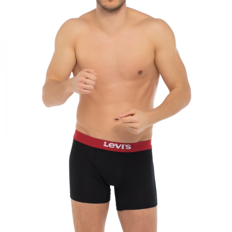 Levi's_2-erSet_BoxerBriefs_Schwarz&Rot