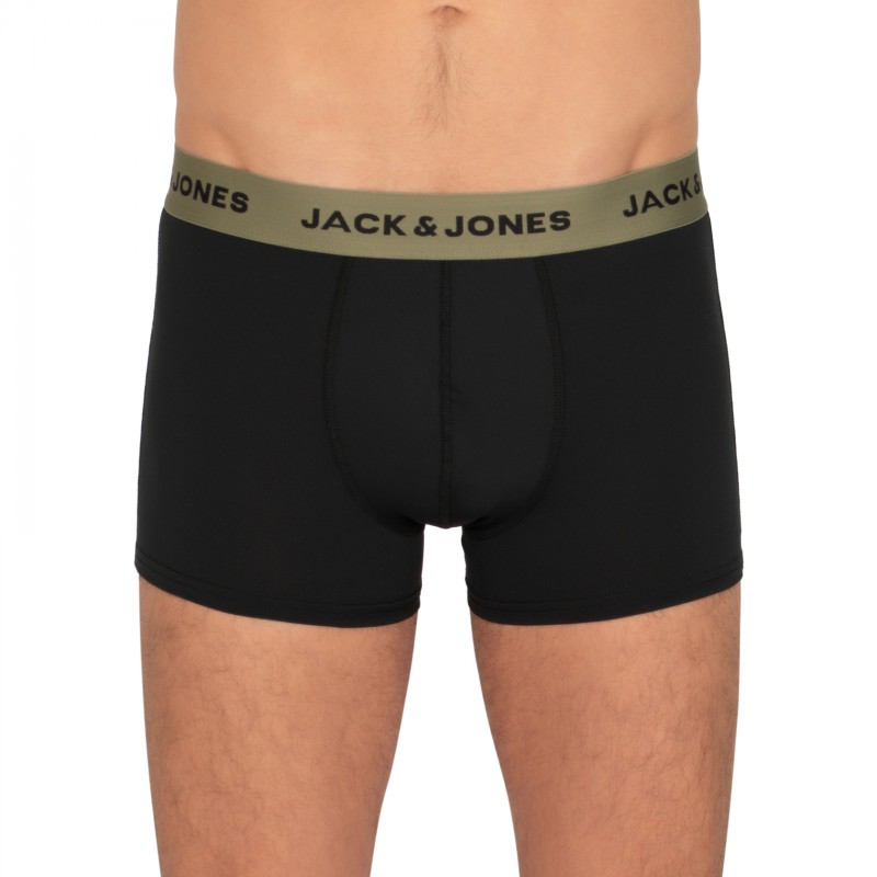 Jack & Jones_3-er Set_Trunks_Schwarz_mitMotiv