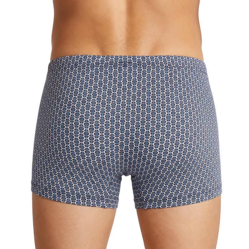 Mey_Shorty_Blau_Weiß_Muster