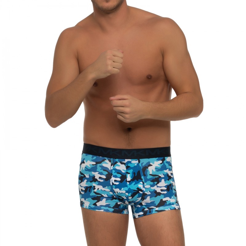 Boxerman_Herrenunterwäsche_Boxershorts_Michael Kors_3-er Set_Trunks_Blau Camouflage
