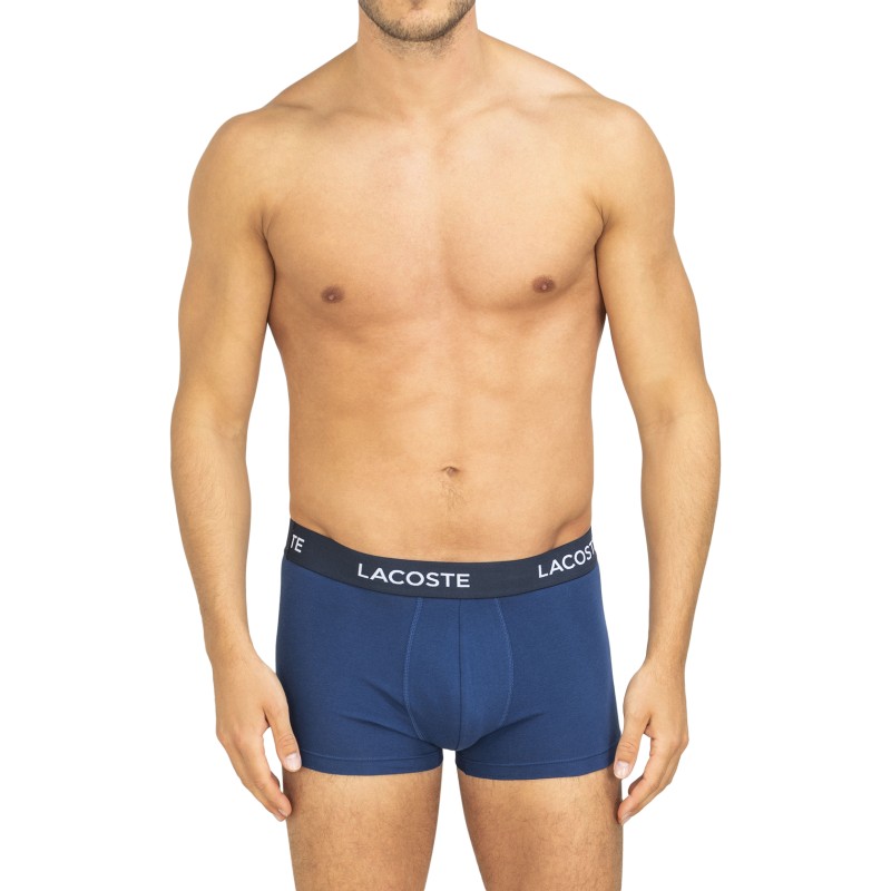 Lacoste 3-er Set Trunks in Blau