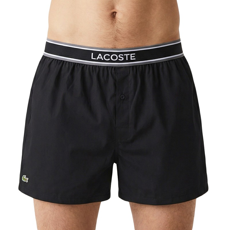 Lacoste_Boxershorts_Schwarz_Monogramm