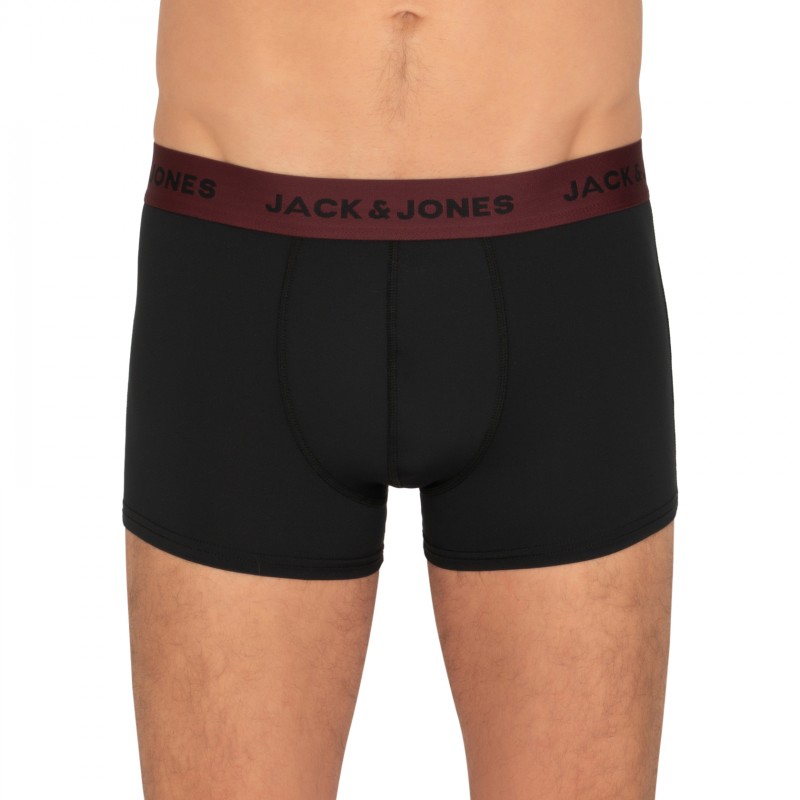 Jack & Jones_3-er Set_Trunks_Schwarz_mitMotiv