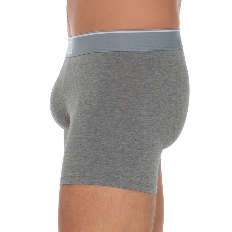 Boxerman_Herrenunterwäsche_Boxershorts_Diesel_3-er Set_Trunks_Schwarz & Grau