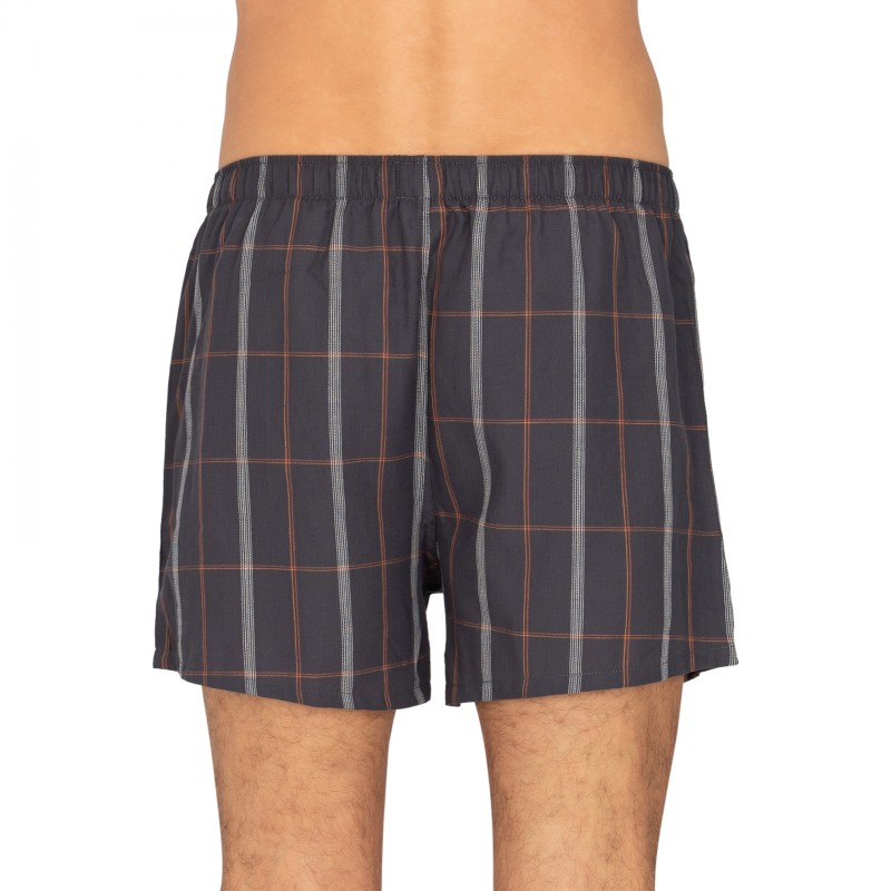 Schiesser_2-erSet_Boxershorts_Blau&Blau_kariert