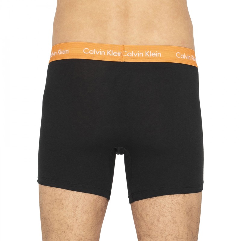 CalvinKlein_5-erSetBoxerBriefs_Schwarz_Priude_mitverschiedenfarbigemWebbund