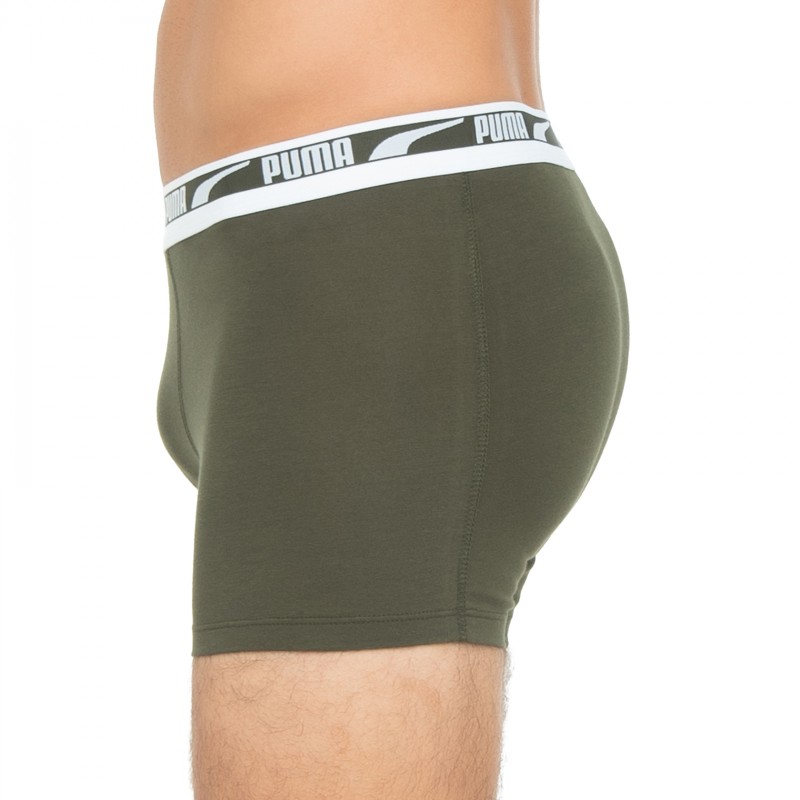 Boxerman_Herrenunterwäsche_Puma_2-er Set_Boxer_Schwarz & Khaki