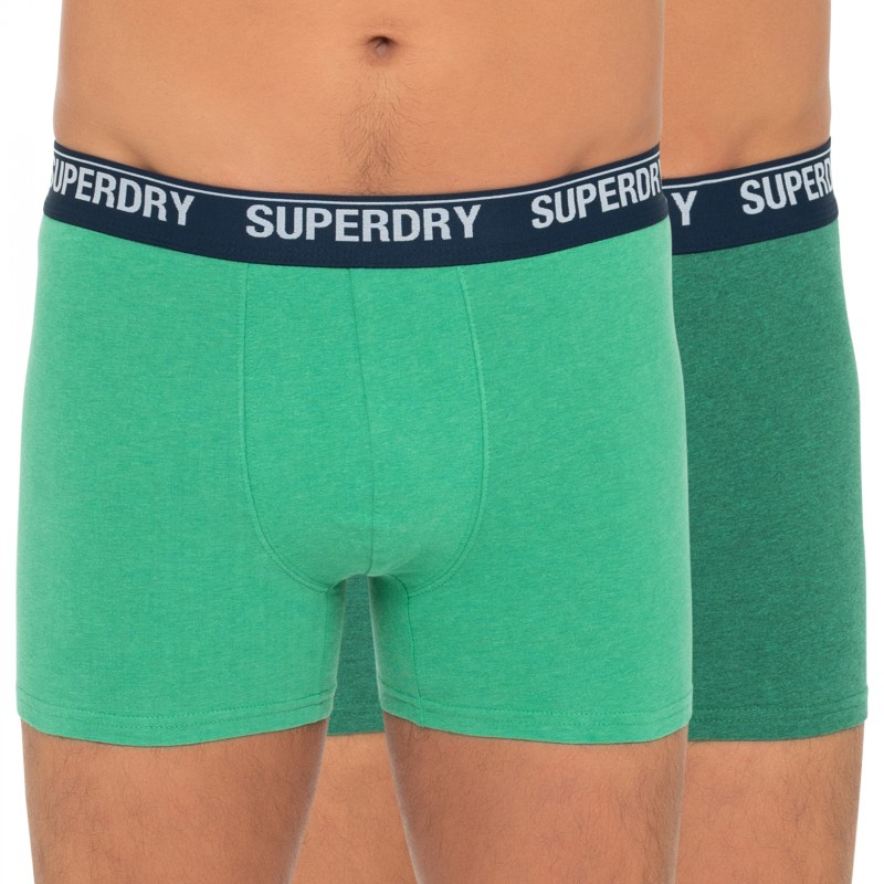 Superdry_2-er Set_Sport Boxer_Grün