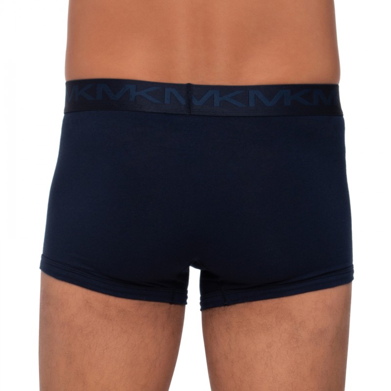 Boxerman_Boxershorts_Herrenunterwäsche_Michael Kors_3-er Set_Trunks_SchwarzBlau Grau