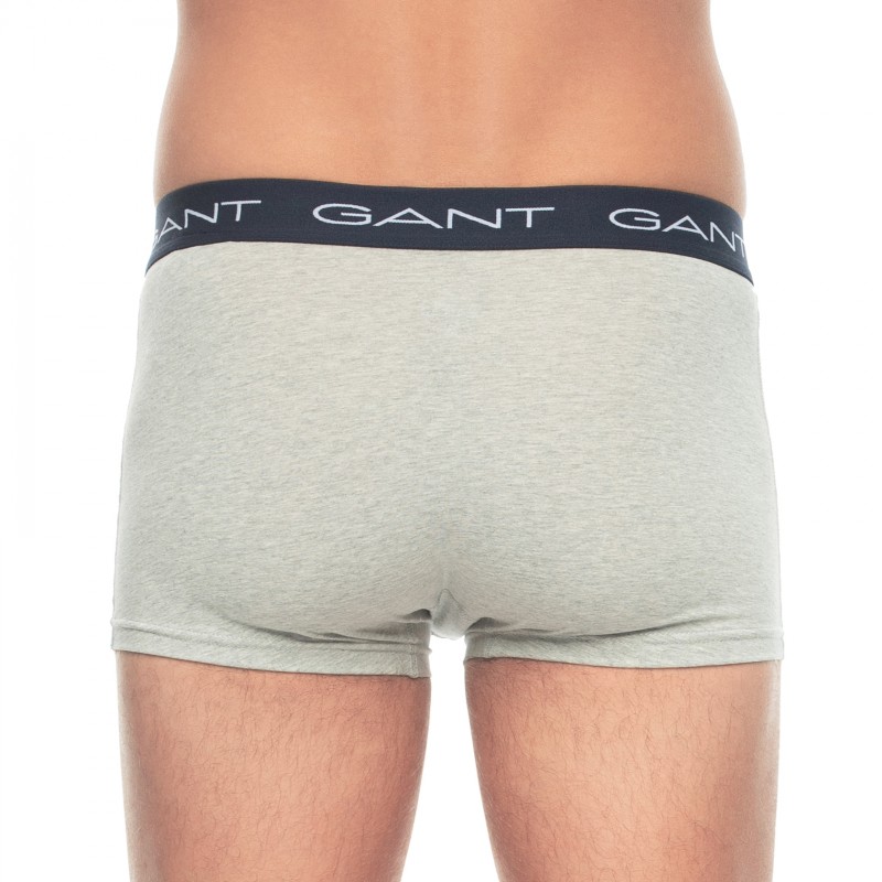 GANT_3-erSet_Trunks_Schwarz,Grau&Hellblau