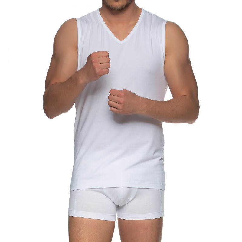 Schiesser 2-er-Set Shirts Weiß