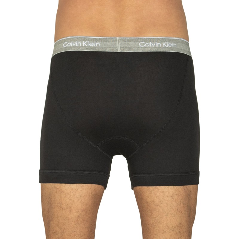CalvinKlein_3-erSet_BoxerBriefs_Schwarz_mitverschiedenfarbigem_Webbund