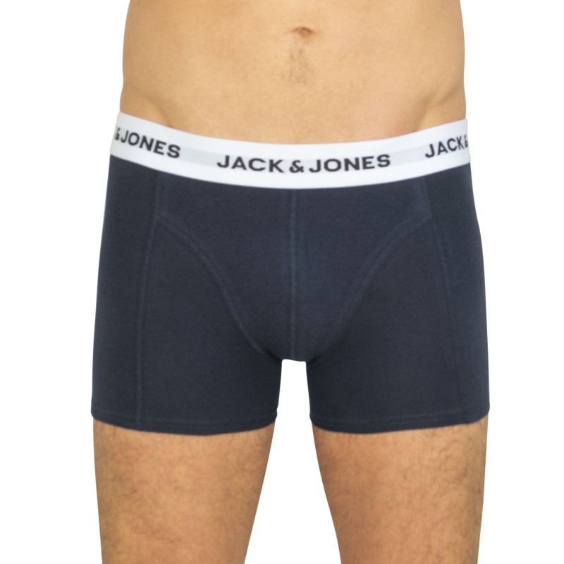 Jack & Jones 10-er Set Trunks Schwarz, Blau, Grün & Grau