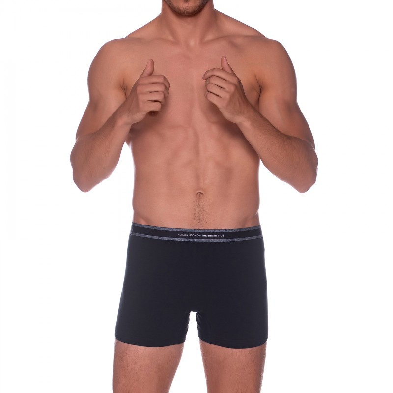 Boxerman_Boxershorts_Herrenunterwäsche_Trunks_Mey_Shorty_Schwarz